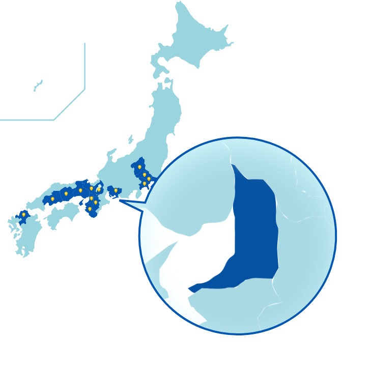 大阪対応エリア